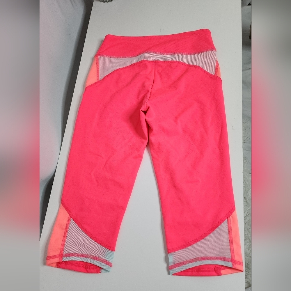 🔥Abercrombie & Fitch🔥 Pink Leggings Stretchy Athletic Wear XS - Picture 3 of 5